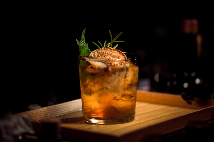 Signature citrus cocktail