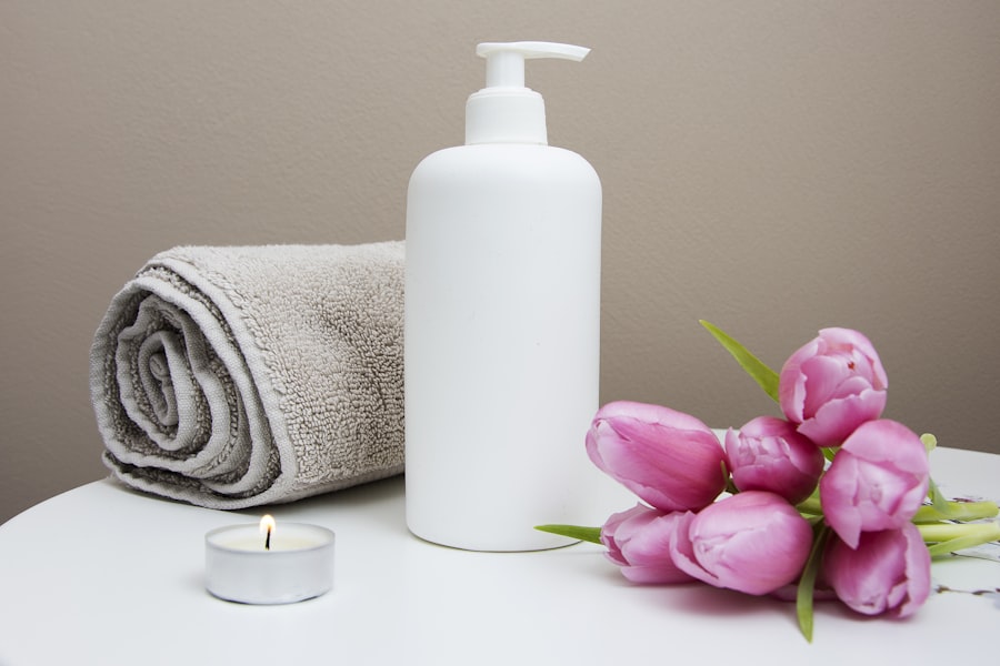 Spa stones and candle