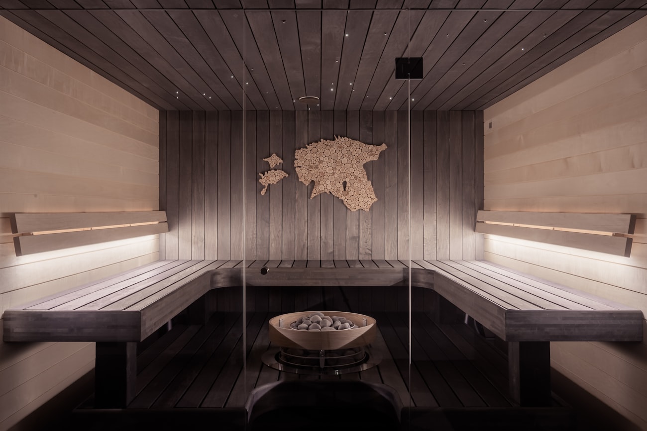 Steam and soft spa textures