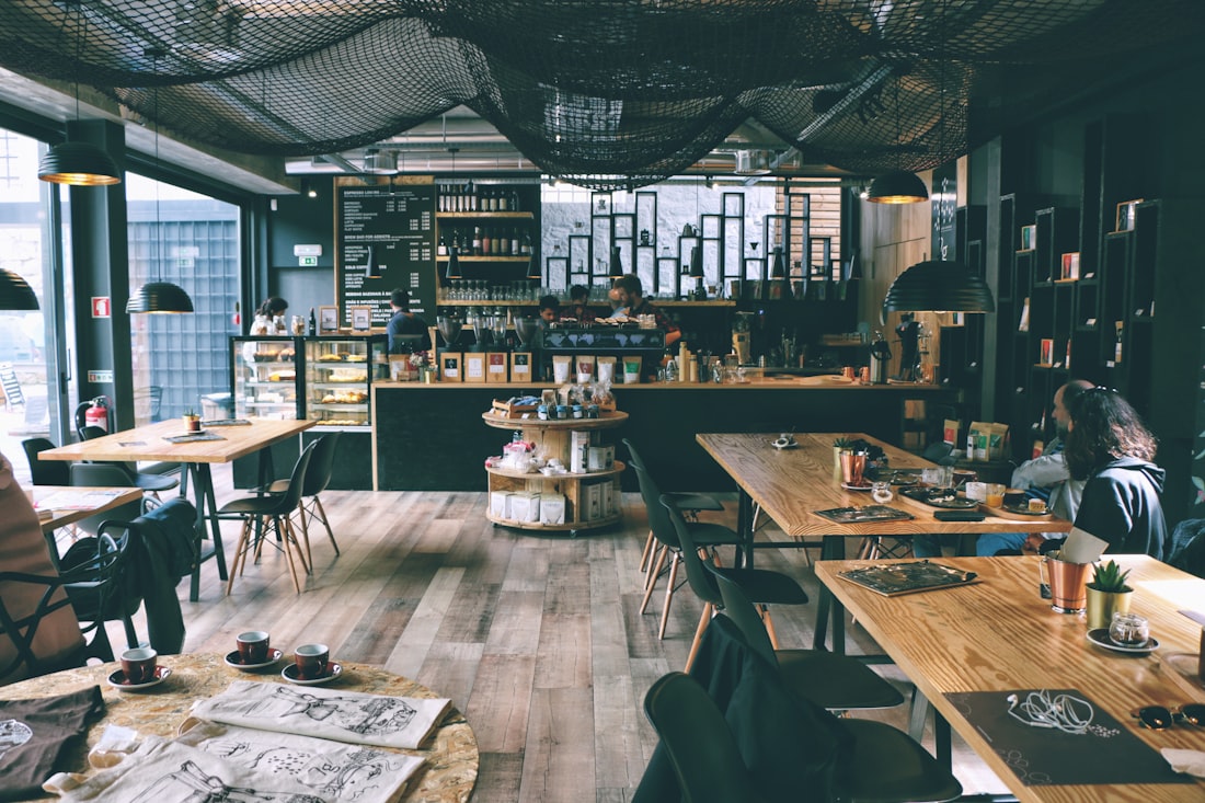 Inside the Volta roastery